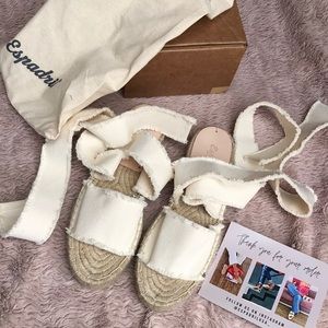 Espadrilles Ivory Mimi sandals
